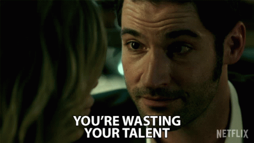 Youre Wasting Your Talent A Waste GIF - Youre Wasting Your Talent A Waste Get It Together GIFs
