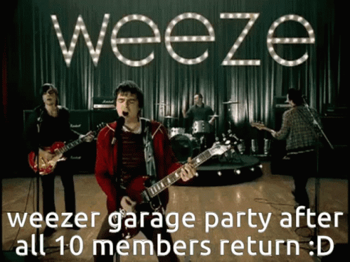 Weezer Garage GIF - Weezer Garage Weeze GIFs