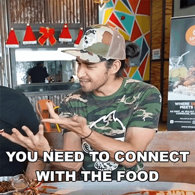 You Need To Connect With The Food Wil Dasovich GIF - You Need To Connect With The Food Wil Dasovich Wil Dasovich Vlogs GIFs