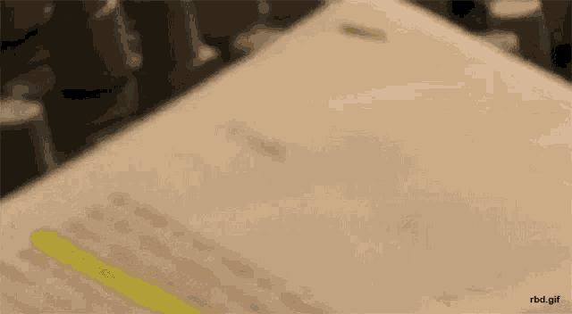 a piece of paper with the word " amick " on it