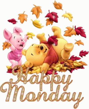 Happy Happy Monday GIF - Happy Happy Monday Piglet GIFs
