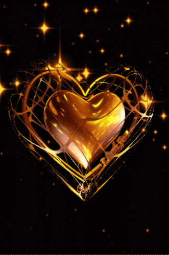 Goldens Gold Heart GIF