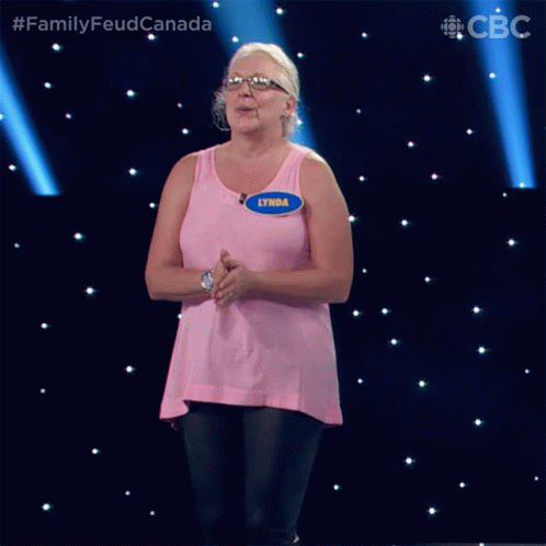 Excited Family Feud Canada GIF - Excited Family Feud Canada Wishing GIFs