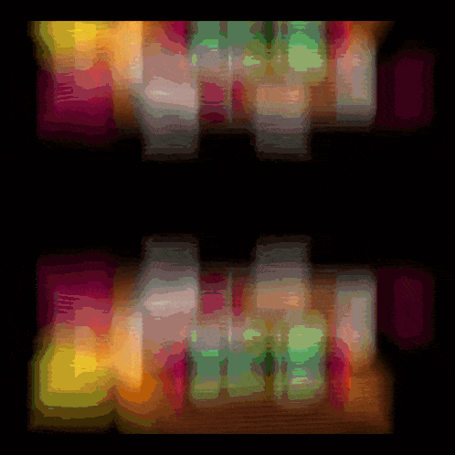a computer generated image that looks like a rainbow