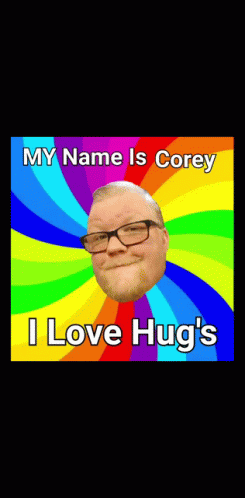 My Name Is Corey I Love Hugs GIF - My Name Is Corey I Love Hugs Smile GIFs