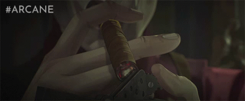 Smoking A Cigar Silco GIF - Smoking A Cigar Silco Arcane GIFs