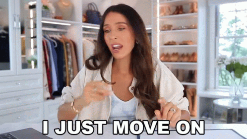 I Just Move On Shea Whitney GIF - I Just Move On Shea Whitney Just Move Forward GIFs