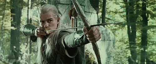Lord Of The Rings Legolas GIF - Lord Of The Rings Legolas Archery GIFs