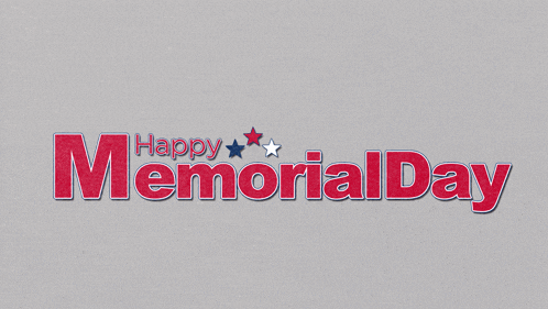 a sign that says happy memorial day remember & honor on it