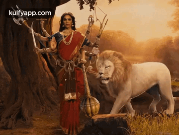 Durga.Gif GIF - Durga Devi Goddess GIFs