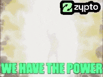 a zypto ad that says we have the power on it