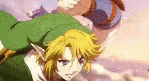Link And His Boomerang GIF - Link Anime Video Games GIFs