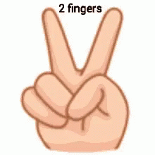 Peace Out 2fingers GIF - Peace Out 2fingers Two GIFs