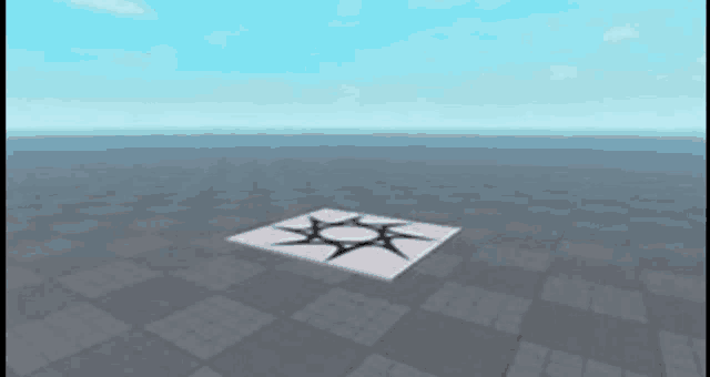 a picture of a cartoon character with a long horn on top of it