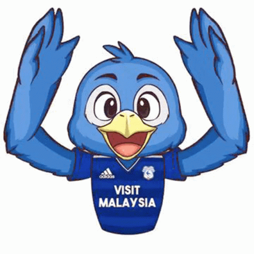 Cardiff City Blue Bird GIF - Cardiff City Blue Bird Visit Malaysia GIFs