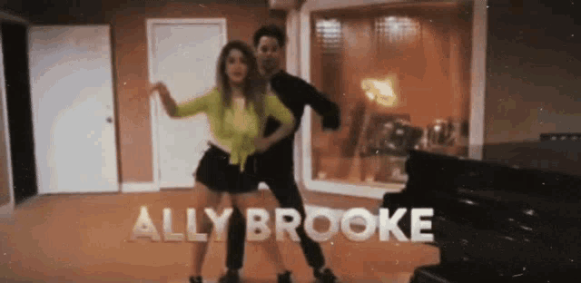 ally brooke is the name of the person dancing