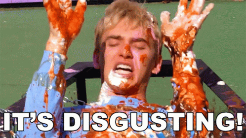 Its Disgusting Stephen Sharer GIF - Its Disgusting Stephen Sharer Ew GIFs