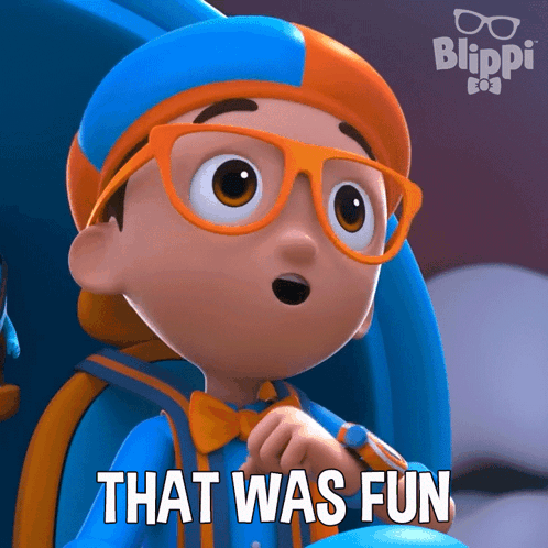 That Was Fun Blippi GIF - That Was Fun Blippi Blippi Wonders Educational Cartoons For Kids GIFs