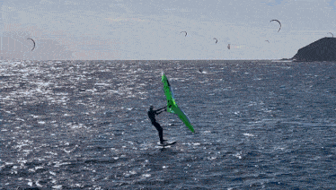 Wingfoil Wing Foil Surf Surfen Kite GIF - Wingfoil Wing Foil Surf Surfen Kite GIFs