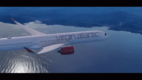 Virgin Atlantic A350 GIF - Virgin Atlantic A350 GIFs