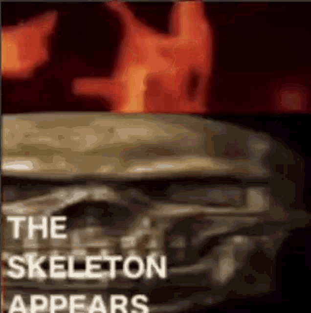 Theskeletonappears Fire GIF - Theskeletonappears Skeleton Fire GIFs