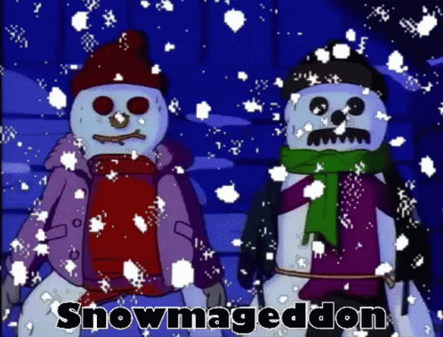 Snowmageddon Snowman GIF - Snowmageddon Snowman GIFs