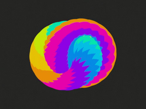 Satisfying Colorful GIF