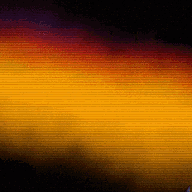 a yellow and black background with a few lines