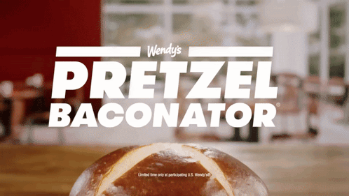 Wendys Pretzel Baconator GIF - Wendys Pretzel Baconator Fast Food GIFs