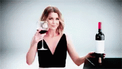 Meredith Grey GIF - Meredith Grey Wine GIFs