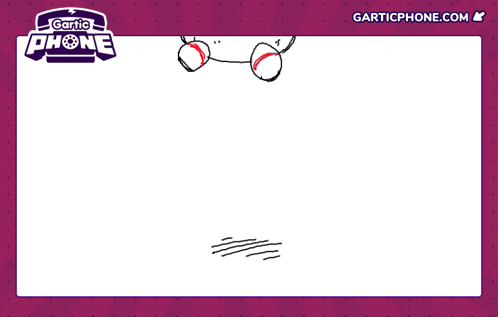 a drawing of a sheep is displayed on a garticphone.com page