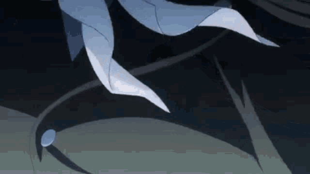 a close up of a person 's legs in a dark room in a cartoon .