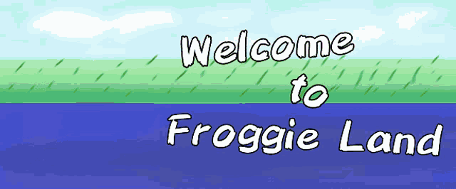 Welcome Frog GIF - Welcome Frog Froggie Land GIFs
