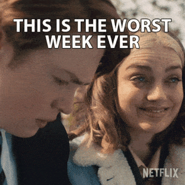 This Is The Worst Week Ever Imogen Heaney GIF - This Is The Worst Week Ever Imogen Heaney Nick Nelson GIFs