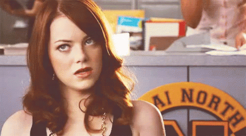 Weary GIF - Emma Stone Pissed Mad GIFs