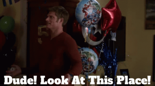 Greys Anatomy Atticus Lincoln GIF - Greys Anatomy Atticus Lincoln Dude Look At This Place GIFs