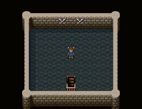 a screenshot of a video game shows a person in a room