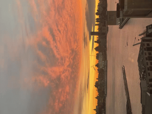 Sunrise Hudson River GIF