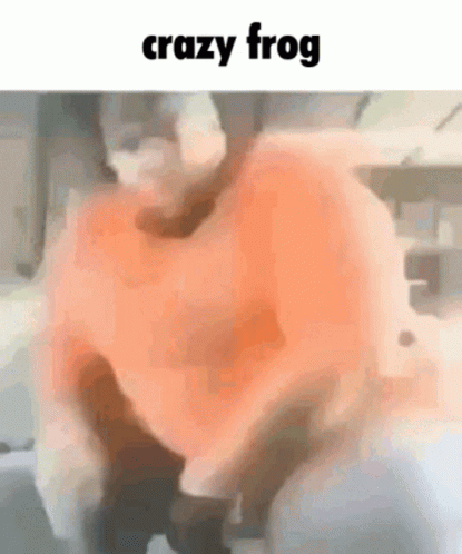 Crazy Frog Invisible Car GIF - Crazy Frog Invisible Car Ding Ding GIFs
