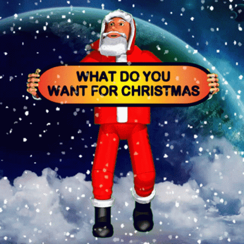 What Do You Want For Christmas Santa GIF - What Do You Want For Christmas Santa Santa Claus GIFs