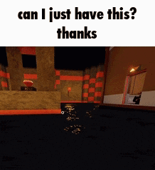 a screenshot of a video game that says " can i just have this "