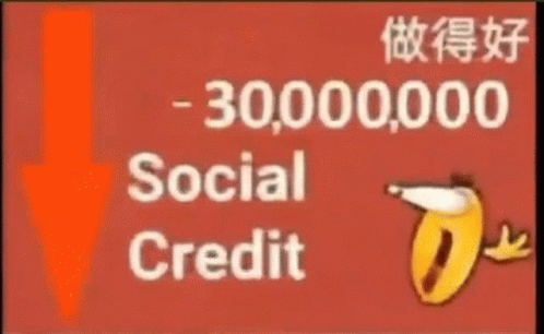 Social Credit Score GIF
