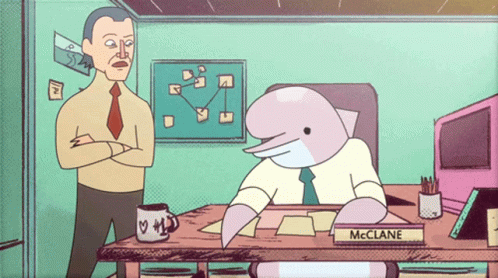 Mcclane Dolphins GIF - Mcclane Dolphins Working GIFs