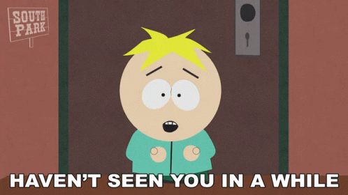 Havent Seen You In A While Butters Stotch GIF - Havent Seen You In A While Butters Stotch South Park GIFs