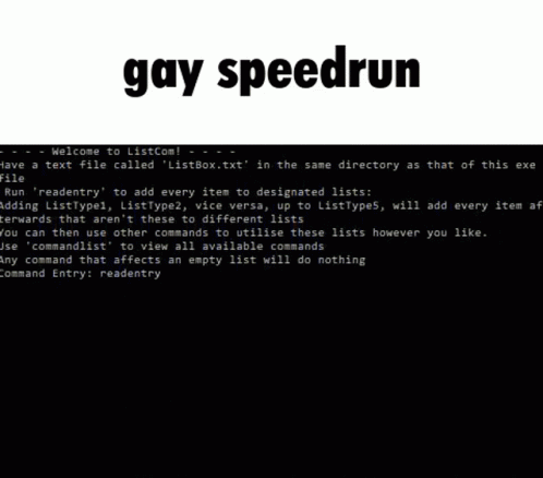 Gay Speedrun GIF - Gay Speedrun GIFs