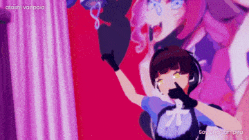 a video of a girl dancing with the words so young vampira on the bottom right