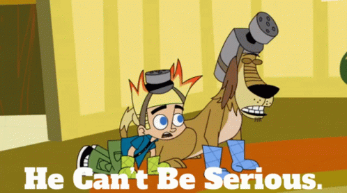 Johnny Test Dukey GIF - Johnny Test Dukey He Cant Be Serious GIFs