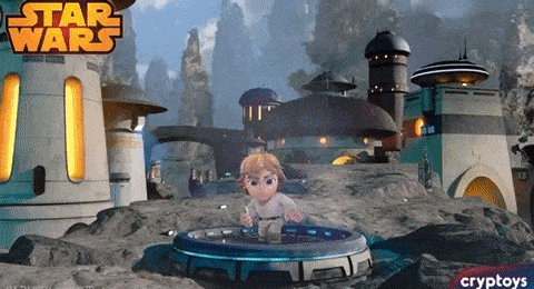 a video game called star wars is being played on a computer