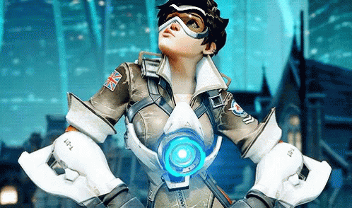 Tracer Lena Oxton GIF - Tracer Lena Oxton Overwatch GIFs