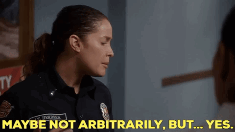Station 19 Andy Herrera GIF - Station 19 Andy Herrera Maybe Not Arbitrarily But Yes GIFs